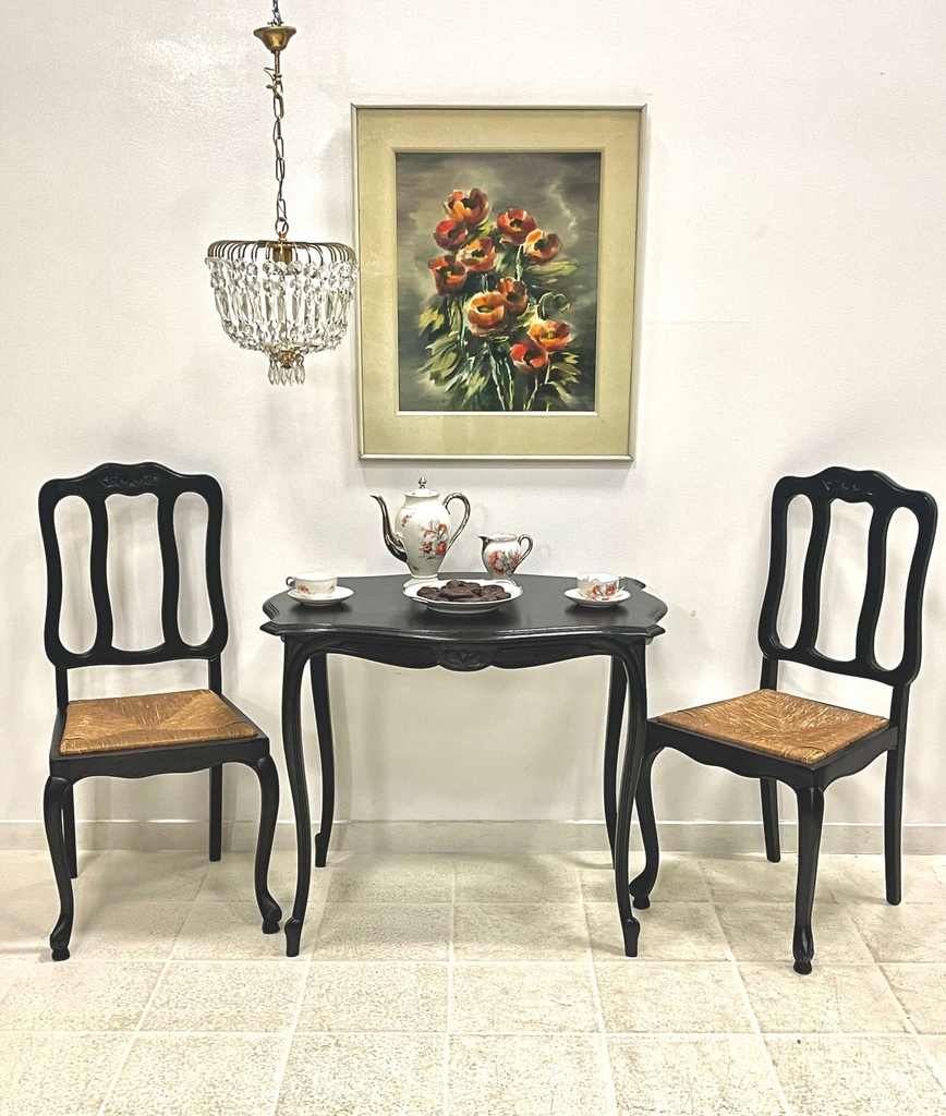 Kahvipöytä ja tuolit (2kpl)