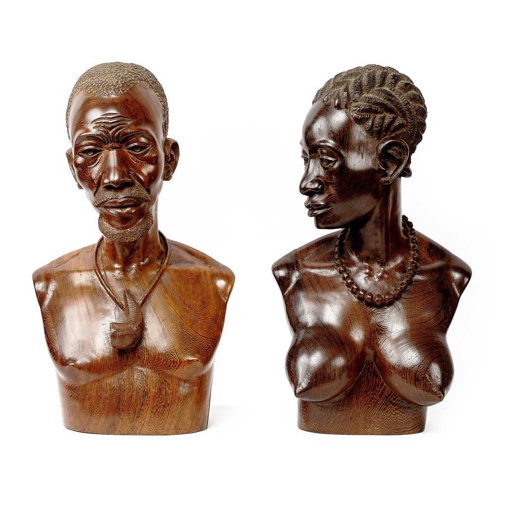 Sculptures, 2 pieces