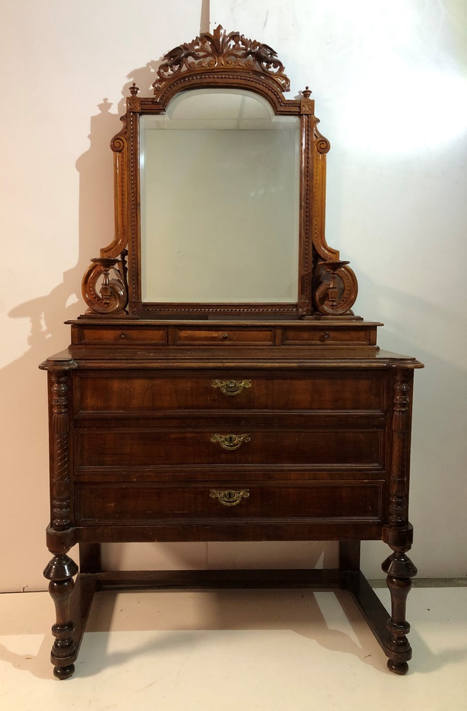 Chest of Drawers with Mirror