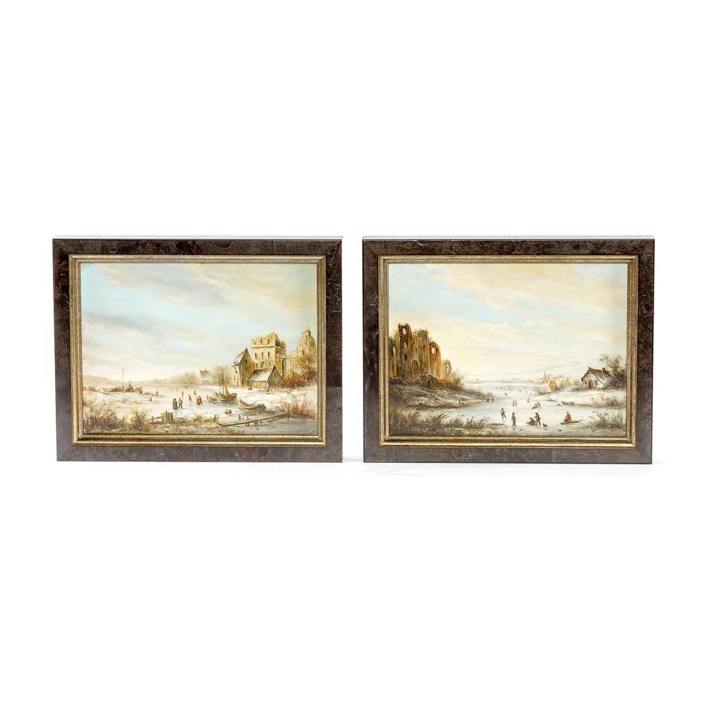 Oil paintings (2pcs)