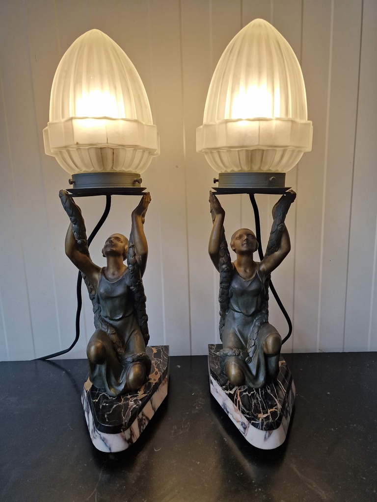 Table lamps, 2 pcs