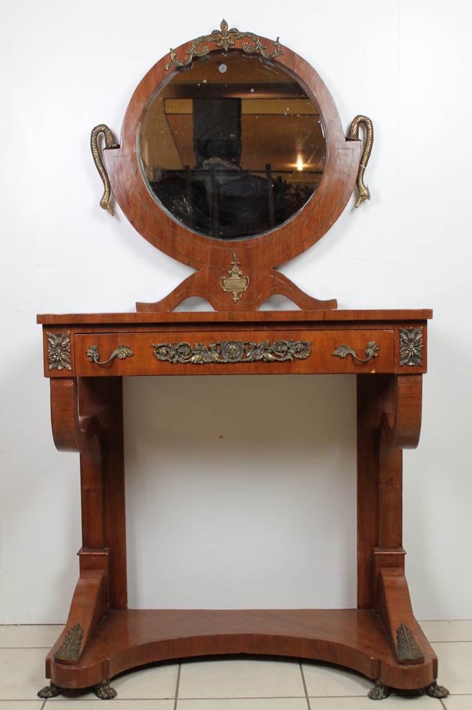 Console Table with Mirror