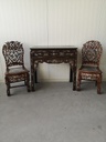 Coffee Table and Chairs, 2pcs