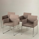 Armchairs, 4 pcs