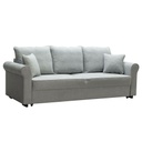 3-seater sofa bed (with laundry box)