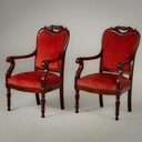 Armchairs, 2 pcs